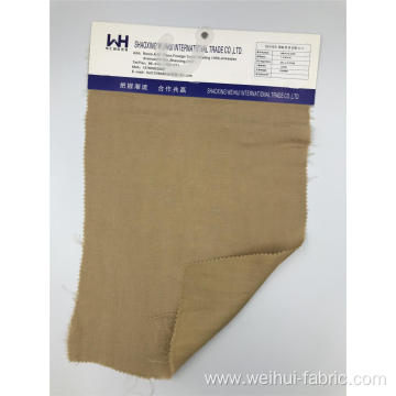 Woven Two Thicknesses Fabric Viscose/Hemp Plain Fabrics